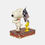 Thumbnail: Snoopy and Woodstock with USA  Flags Peanuts by Jim Shore figurine angledfront view