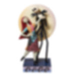 Jack and Sally Romance figurine front view