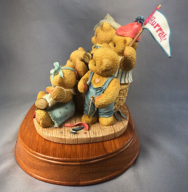 Thumbnail: Cherished Teddies 5 Year Anniversary Figurine