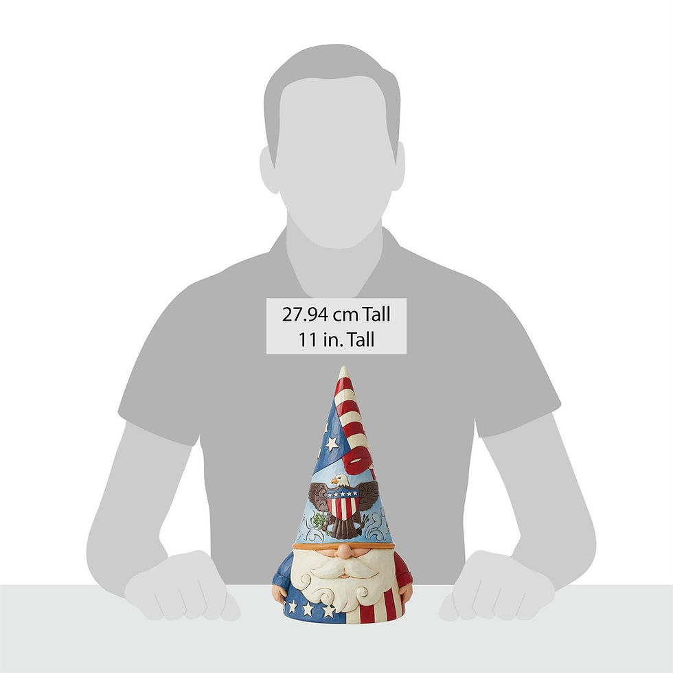 Thumbnail: patriotic gnome figurine scale image