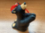 Bear Praying Ornament front view
