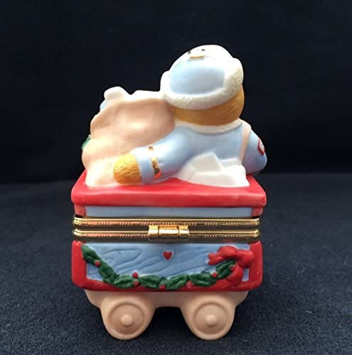 Thumbnail: Train Mail Car Hinged Box rear view