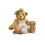 Thumbnail: cherished teddies girl bear hearts front view