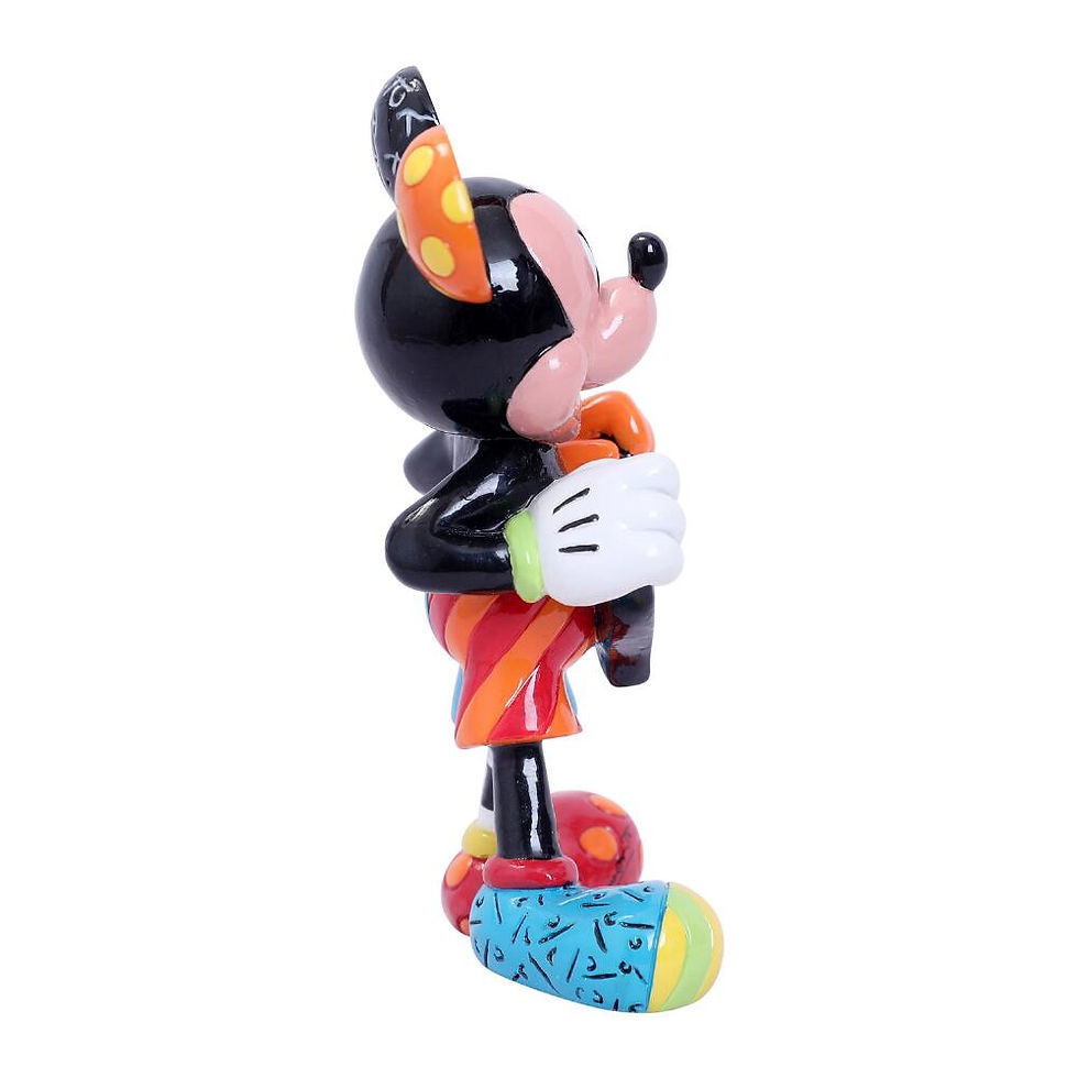 Thumbnail: Brightly Colored Mickey Mouse holding a heart side view