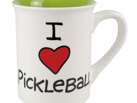 I Heart Pickleball Mug