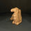 Thumbnail: Seated Camel Figurine side view