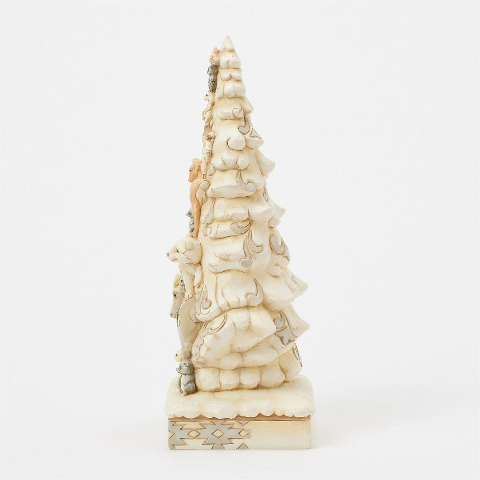 Thumbnail: jim shore animal stack figurine side view