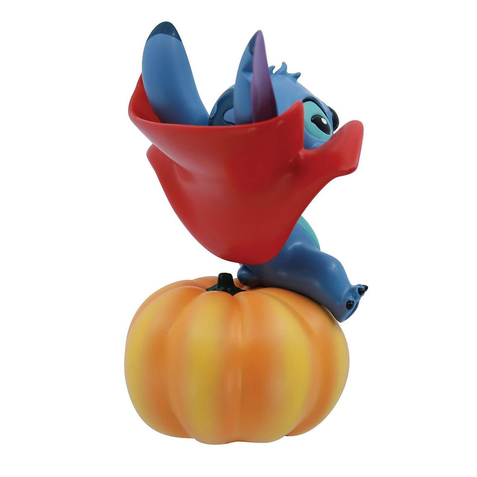 Thumbnail: Halloween Stitch figurine side view