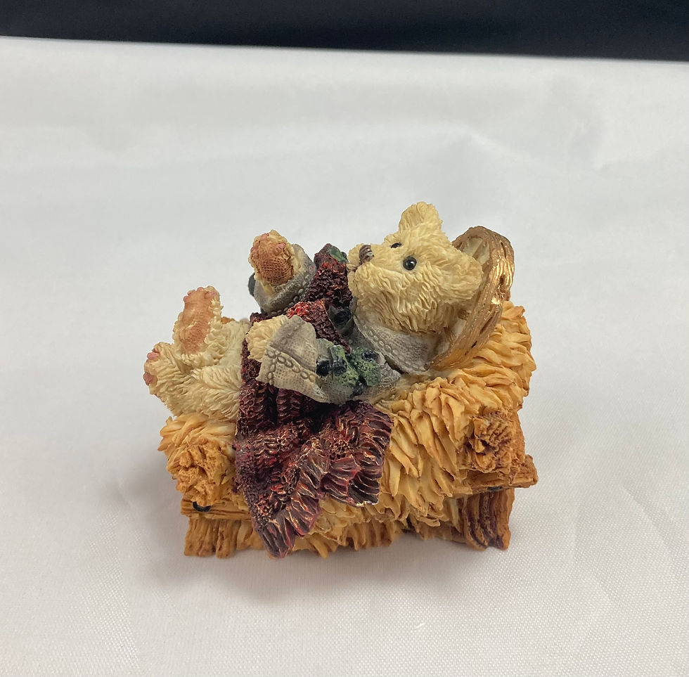 Thumbnail: Baldwin As the Child boyds bear nativity figurine side view