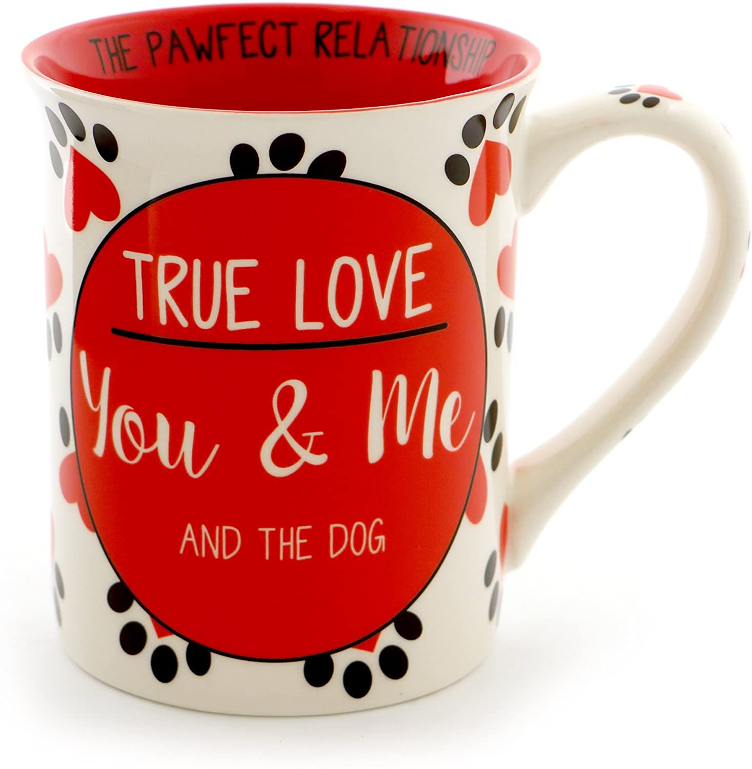 16oz ..... “True Love ..... You & Me ..... and the Dog” Stoneware Mug