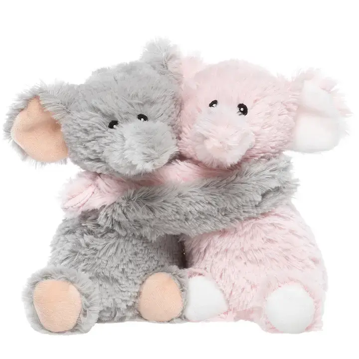 Elephant Hugs Warmies front view