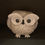 Thumbnail: pudgy pals mini owl planter front view