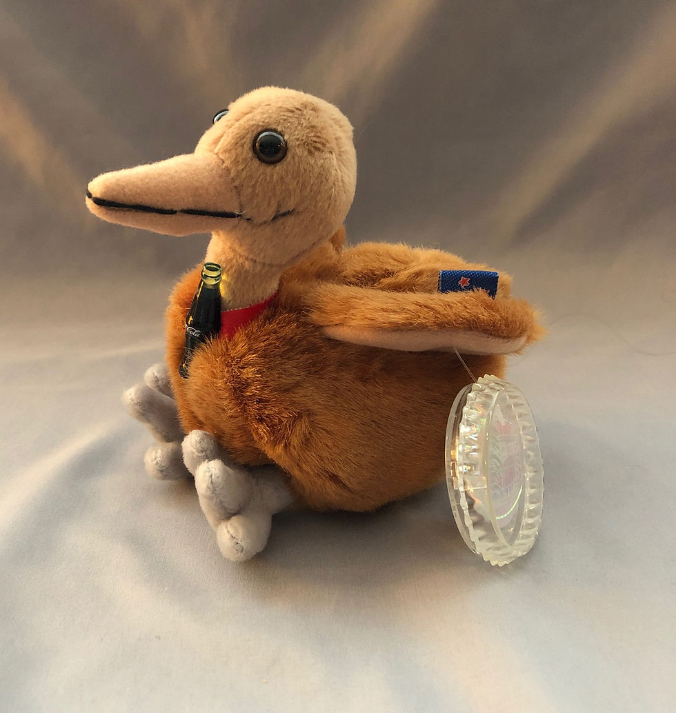Thumbnail: kiwi plush side view