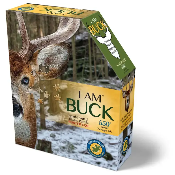 i am buck puzzle package front image