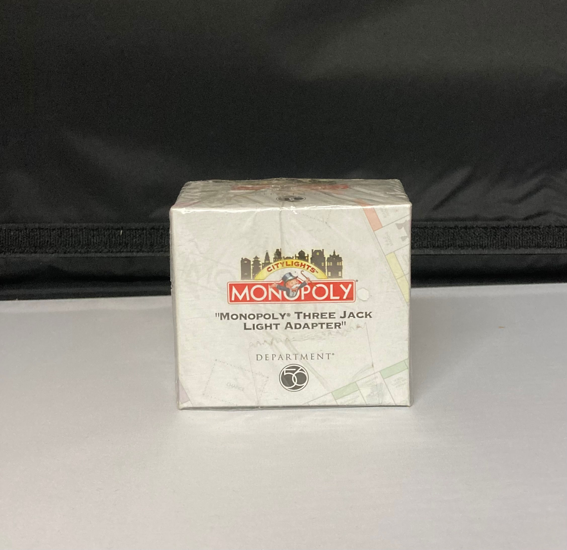 department 56 single jack light adapter front view