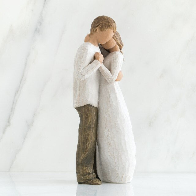 Thumbnail: Willow Tree Couple Dancing side view