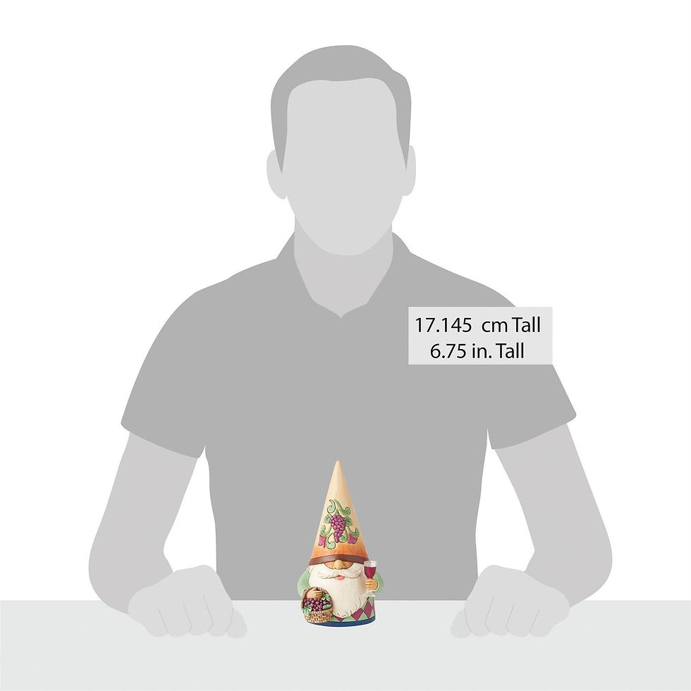 Thumbnail: Wine Gnome Figurine figurine scale image