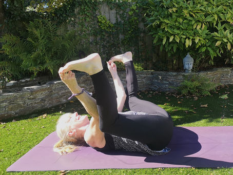 Happy Baby pose - Essential Yoga