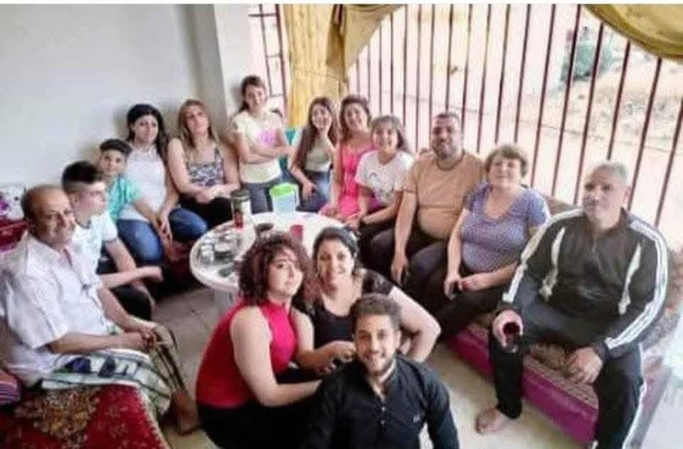 This picture of the Mzher family was taken days before the massacre by the Jihadist regime in Syria.