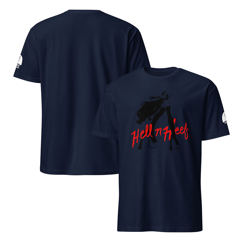 Thumbnail: Hell'N Heels “Center Stage” Tee, Black Design