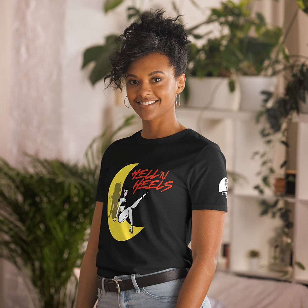 Thumbnail: Hell'N Heels “Moonlight Pin-Up” Tee