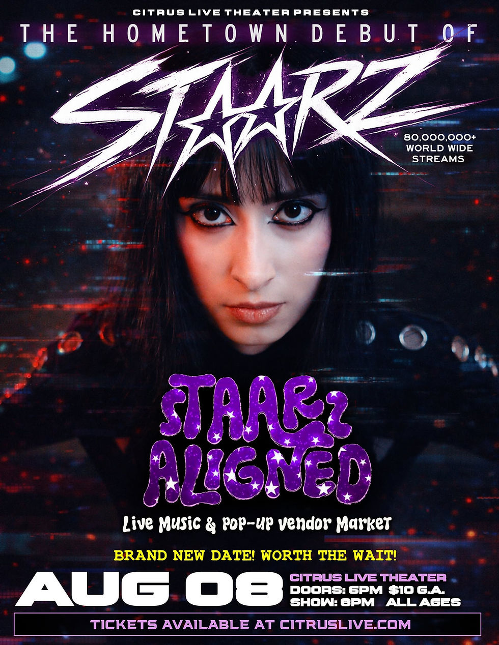CITRUS LIVE PRESENTS : STAARZ ALIGNED