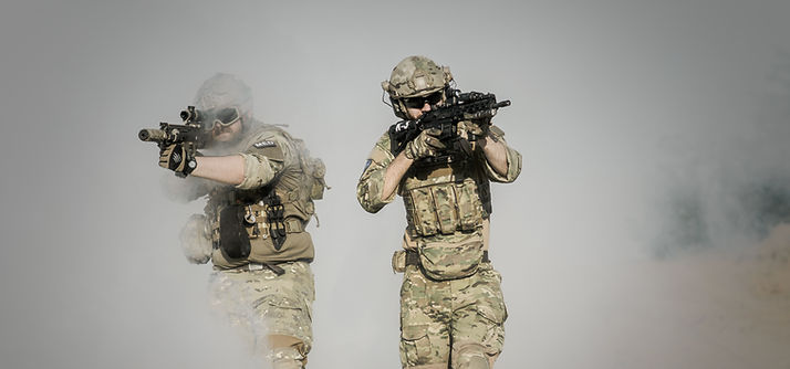 Soldiers with Guns