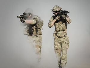 Soldiers with Guns