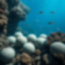 ocean reef with cement balls with fish.jpg