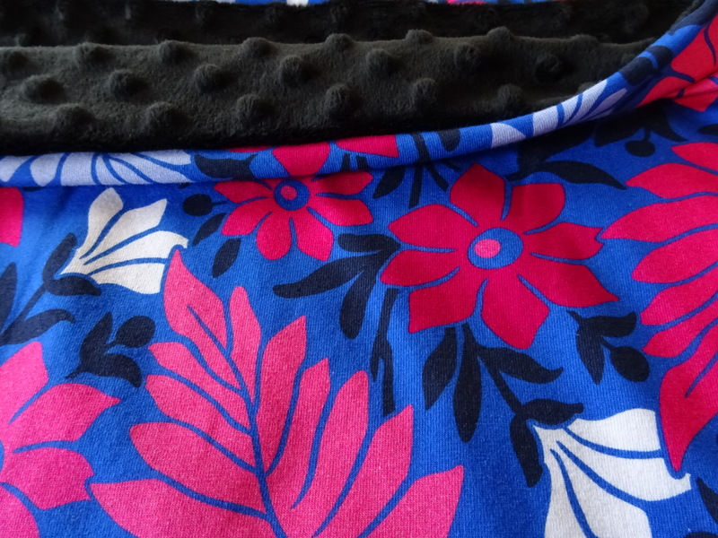 Thumbnail: Snood  double "Fleur géométrique"