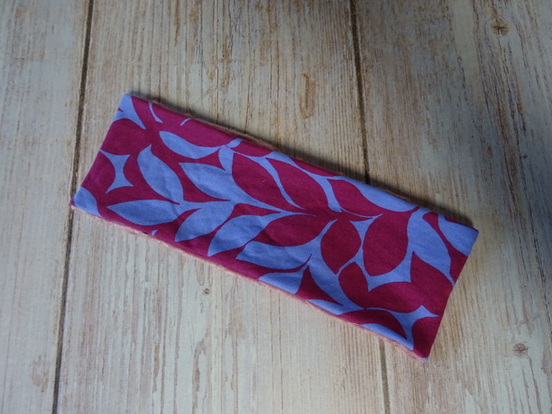 Thumbnail: Bandeau hiver "Feuille violette"