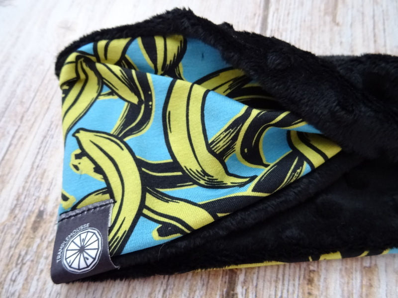 Miniature : Bandeau hiver torsadé "Banane"