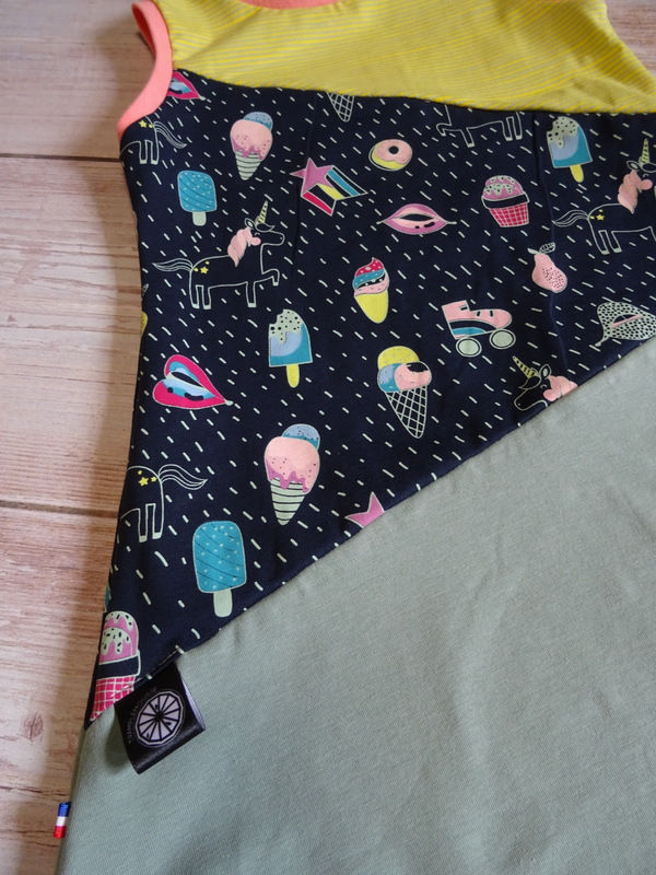 Miniature : Robe bébé Glace et Licorne