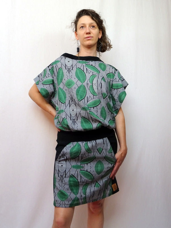 Miniature : Robe feuilles