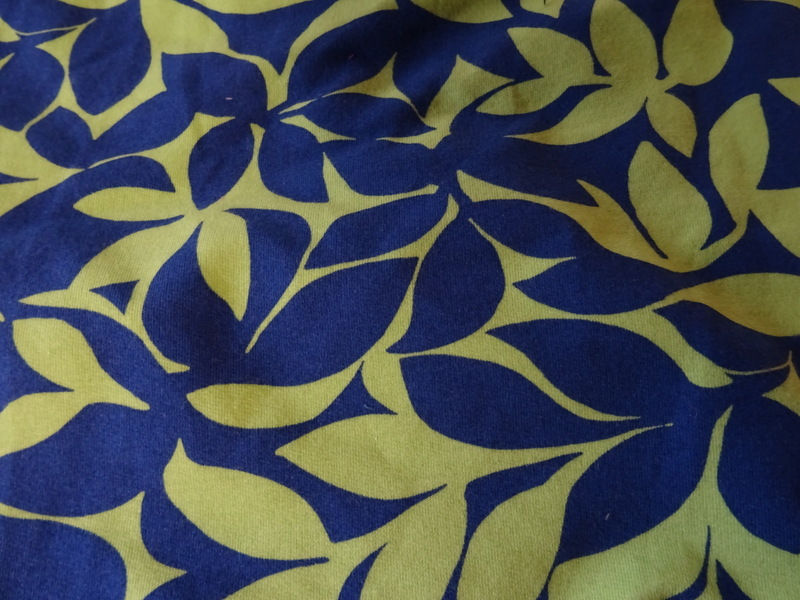 Miniature : Bandeau hiver "Feuille bleue"