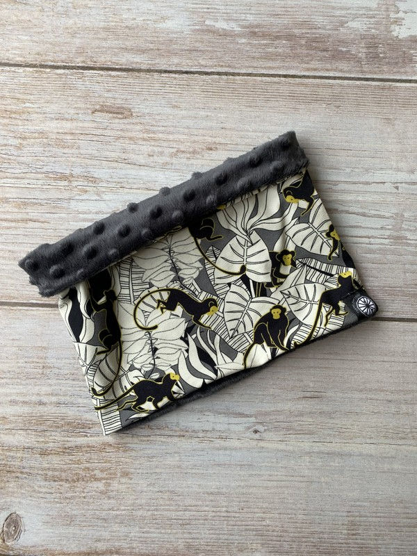 Snood enfant "Singe jaune"