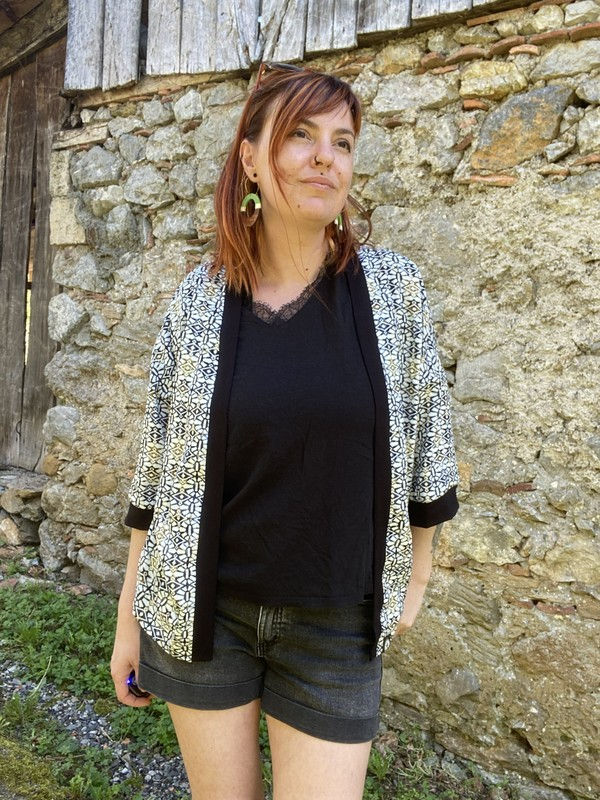 Miniature : Chemise Kimono "Ethnique"