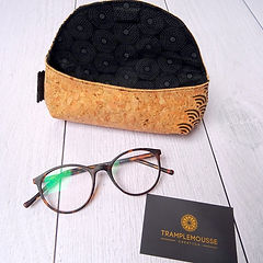 Good Design Works Étui Lunettes En Liège Naturel – Pliable, Magnétique, Écologique, Protection Anti-Rayures