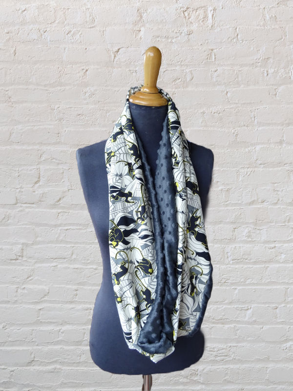 Miniature : Snood  double "Singe jaune"