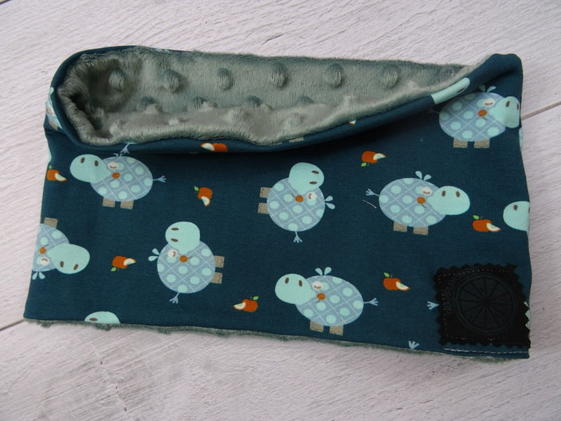 Miniature : Bonnet et snood enfant popotame