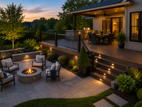 Deck + Patio Combinations: How to Design an Outdoor Living System