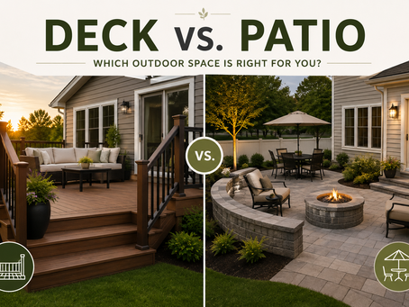 Deck vs. Patio: Which Is Right for Your Backyard?