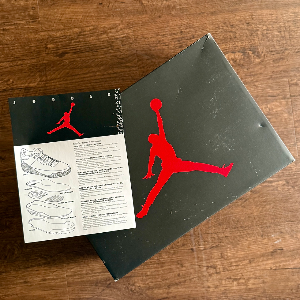 Thumbnail: Jordan 3 "Black Cement" (2024)