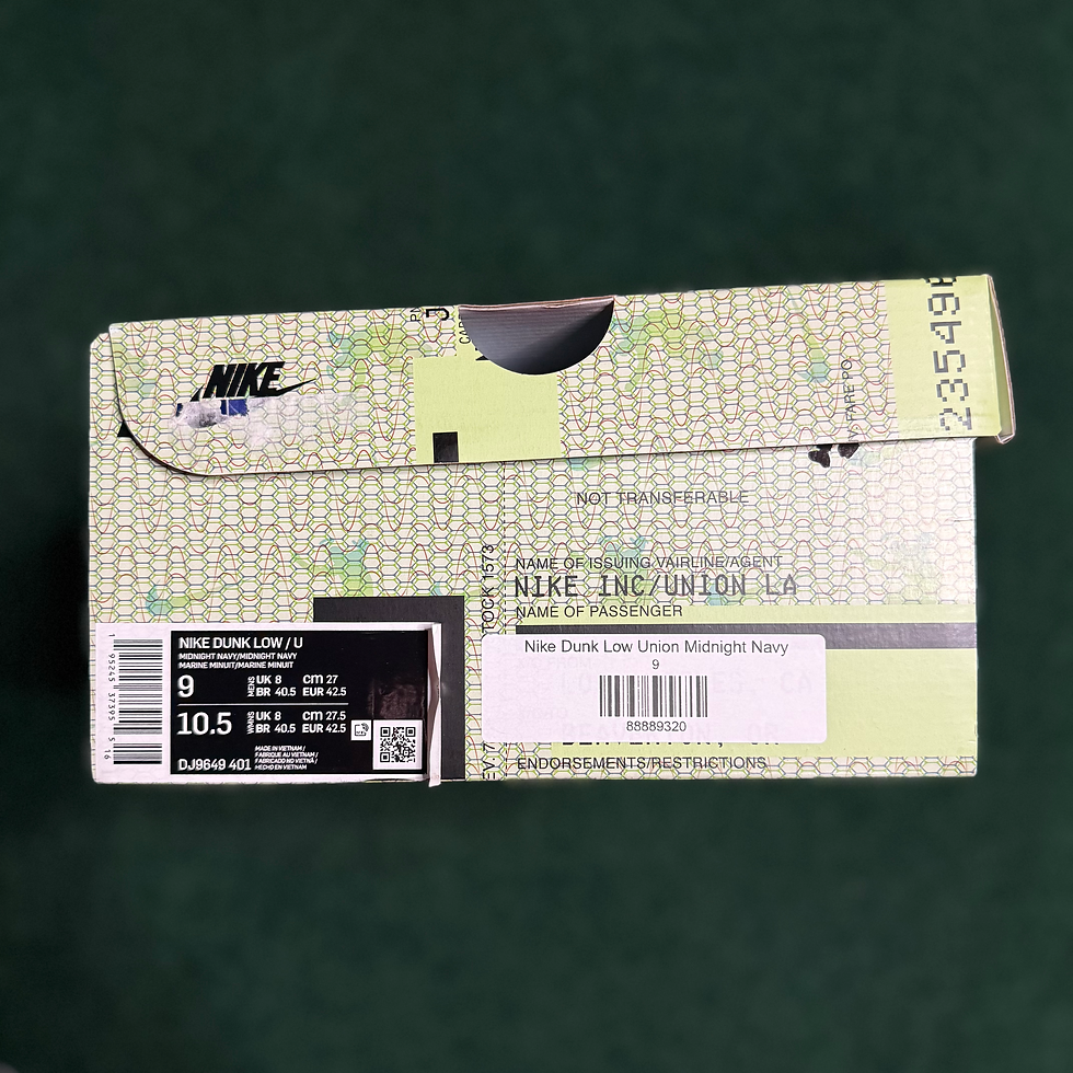 Thumbnail: Nike Dunk Low x Union "Pistachio"