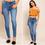 Thumbnail: JUNIOR HIDE YOUR MUFFIN TOP HIGH-RISE SKINNY JEAN - MEDIUM WASH