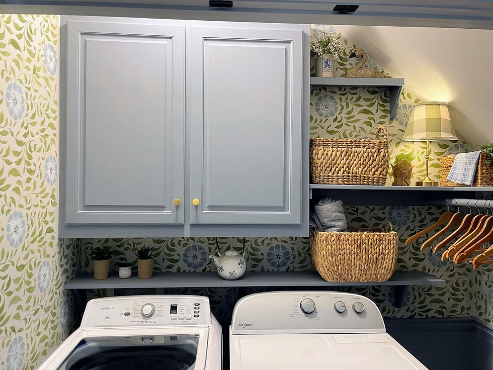 Why not make the necessary task of doing laundry a pleasant one?!