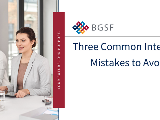 3 Common Interview Mistakes to Avoid