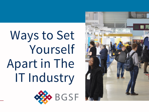 Ways to Set Yourself Apart In The IT Industry