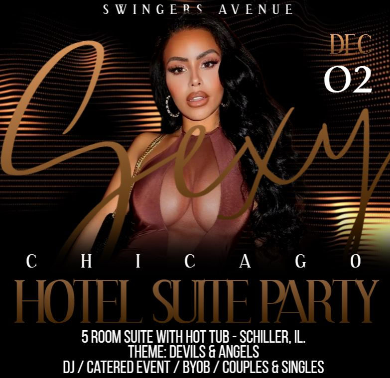  Chicago Swingers 5 Room Hotel Suite With Play Room & Hot Tub - Schiller Park, IL