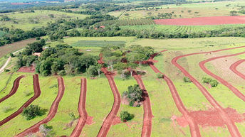 Curvas de nível garantem recuperação de solo na agricultura familiar de Jaraguari